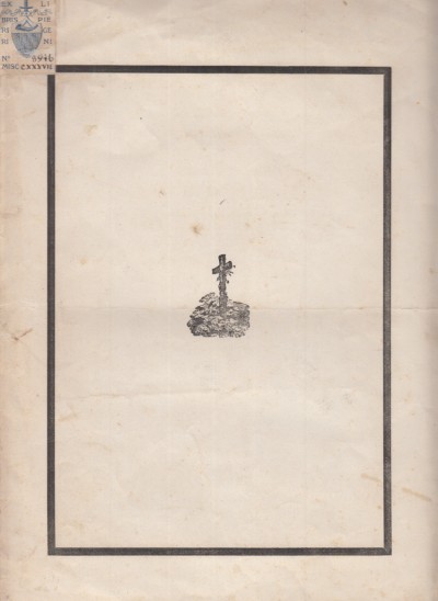 Pei funerali al conte augusto de' gori ordinati dal comune di sinalunga per il 20 febbraio 1877 epigrafi