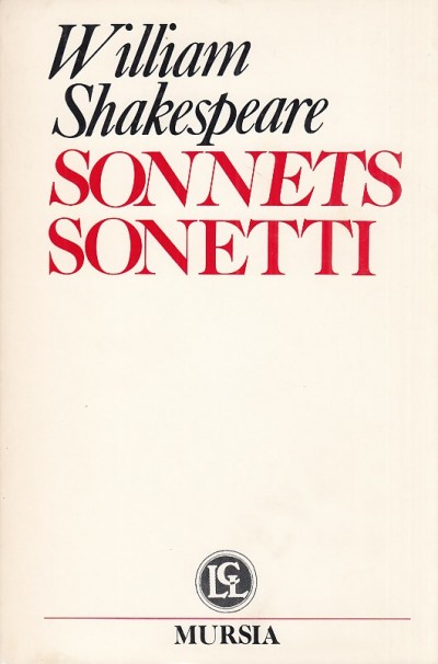 Sonnnets sonetti - Shakespeare William