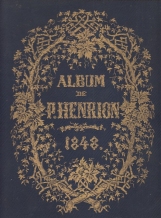 Album de Paul Henrion 12 Romances Chansonnettes e Melodies Dessins de Jules David