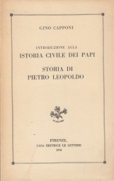 Introduzione alla istoria civile dei papi. Storia di Pietro Leopoldo