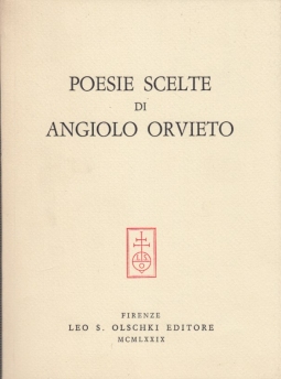 Poesie scelte di Angelo Orvieto