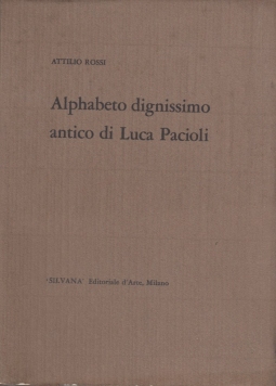 Alphabeto dignissimo antico di Luca Pacioli