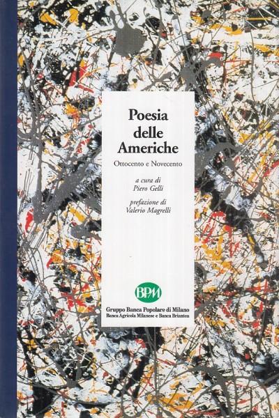 Poesia delle americhe ottocento e novecento - Gelli Piero (a Cura Di)