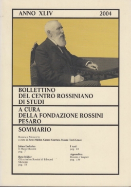 Bolletino del centro Rossiniano di studi anno 44 - 2004