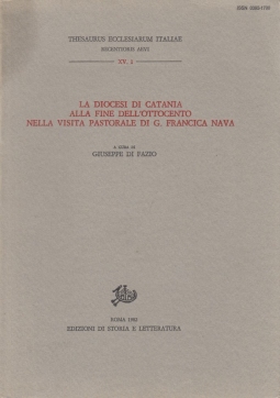 La Diocesi di Catania alla fine dell'Ottocento nella visita pastorale di G.Francica Nava