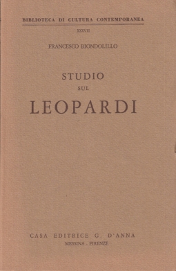 Studio sul Leopardi